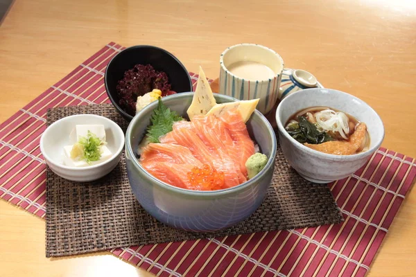 Foto Voor Japanse Maaltijd Voor Een Keuken — Stockfoto