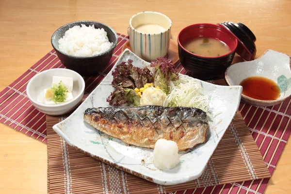 Una Foto Cocina Comida Japonesa — Foto de Stock