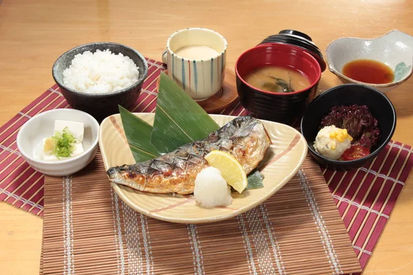 Una Foto Cocina Comida Japonesa — Foto de Stock