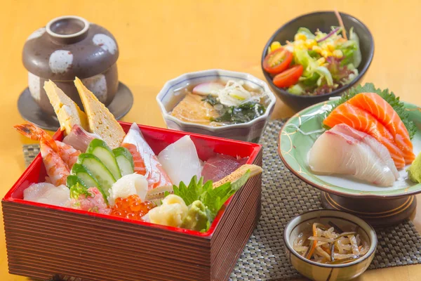 Una Foto Cocina Comida Japonesa — Foto de Stock
