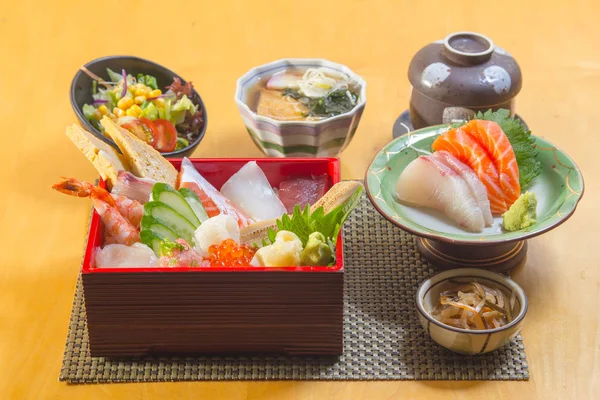 Une Photo Cuisine Repas Japonais — Photo