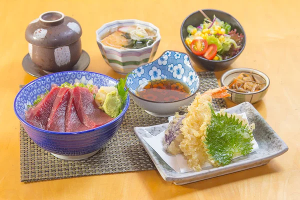 Une Photo Cuisine Repas Japonais — Photo