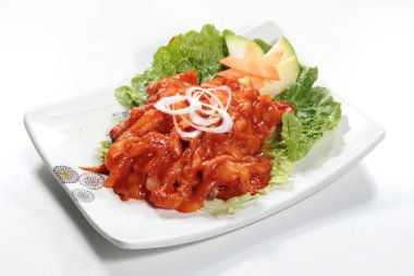 Çiğ domuz mutfağı fotoğrafı