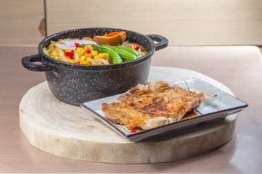 Ramen mutfağı fotoğrafı