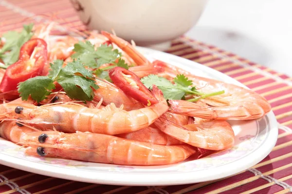 Deep Fried Shrimp Cuisine — Stock Photo, Image