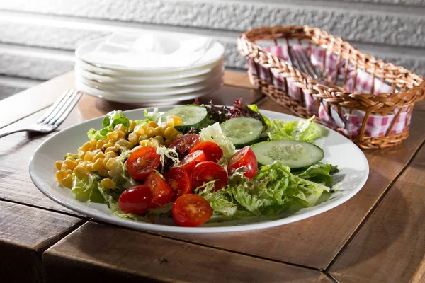 Una sesión de cocina utiliza la iluminación de carne — Foto de Stock