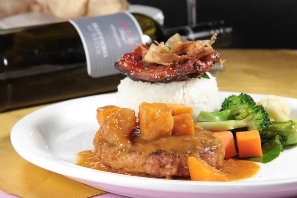 Bir pilav fotoğrafı.