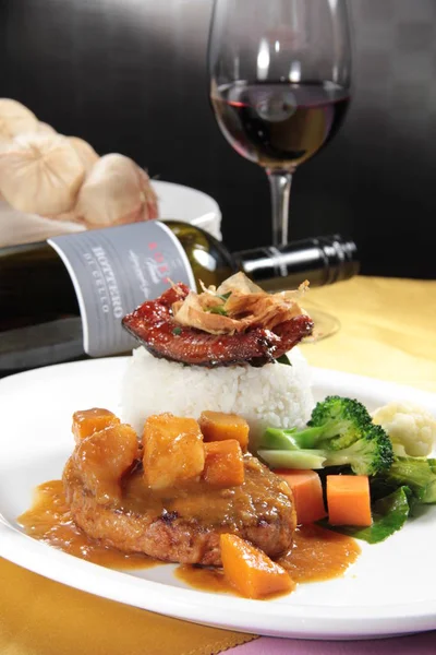 Bir pilav fotoğrafı.