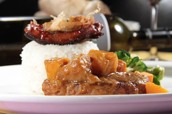 Bir pilav fotoğrafı.