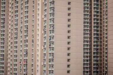 Hong Kong 'un yoğun kentsel ve mimari manzarası