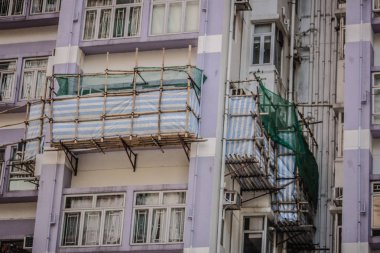 Hong Kong 'un yoğun kentsel ve mimari manzarası