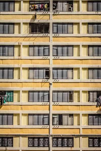 Denso Paisaje Urbano Arquitectónico Hong Kong — Foto de Stock