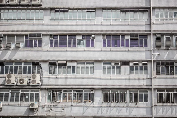 Hong Kong Dichte Stedelijke Architectonische Landschap — Stockfoto