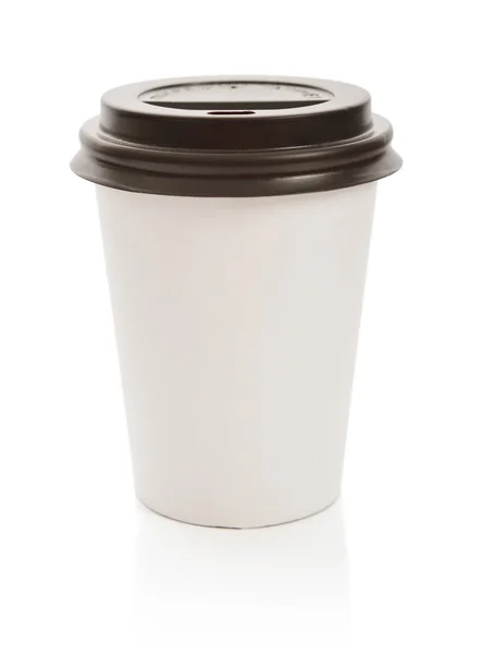 Coffee drinking paper cup — Stock Photo, Image