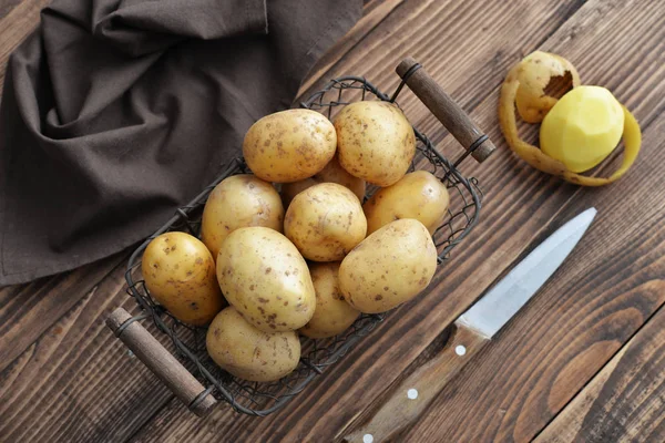 Prodotti a base di patate crude — Foto Stock