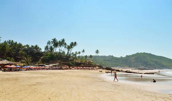 Hermosa playa de Goa provincia — Foto de Stock