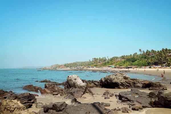 Vagator beach in India — Stock Photo, Image