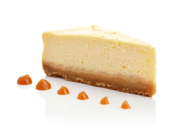 Fatia de cheesecake "Nova York " — Fotografia de Stock