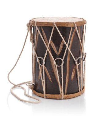 Traditional Indian drum clipart