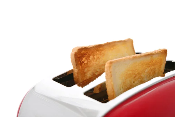 Toaster mit Brot — Stockfoto