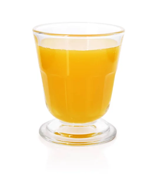 Vidro de suco de laranja fresco — Fotografia de Stock