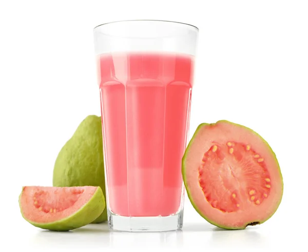 Glass of Guava Smoothie — Stock Photo, Image