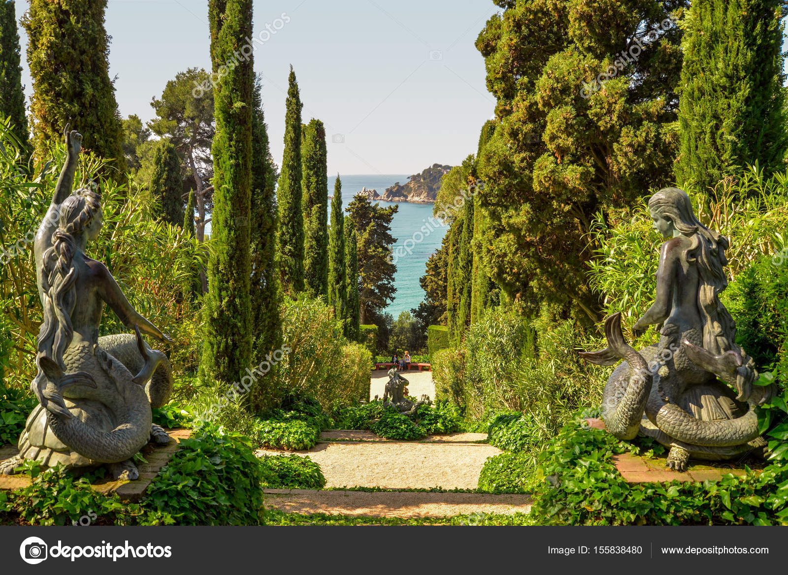 Jardines de Santa Clotilde — Foto de Stock