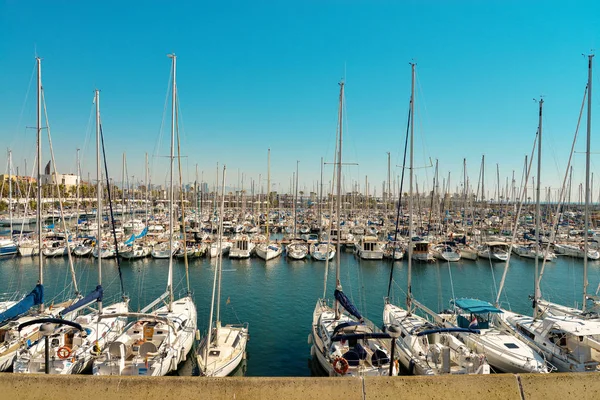 Puerto Olimpic marina — Foto de Stock