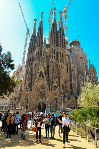 Καθεδρικό ναό sagrada familia — Φωτογραφία Αρχείου