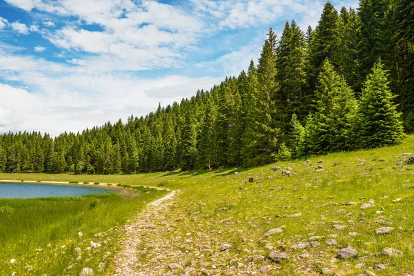 View of The Black Lake — Stock Photo, Image