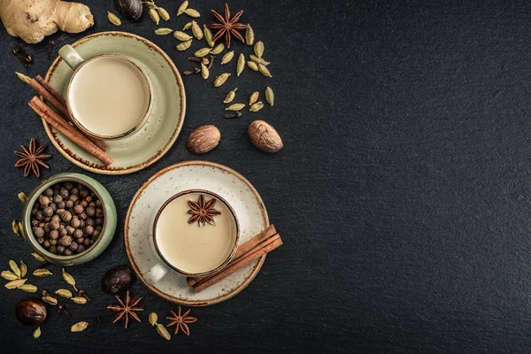Masala chai τσάι — Φωτογραφία Αρχείου