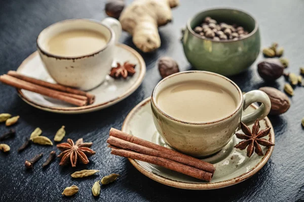 Masala chai çayı — Stok fotoğraf