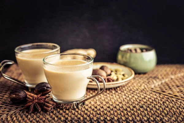 Masala chai τσάι — Φωτογραφία Αρχείου