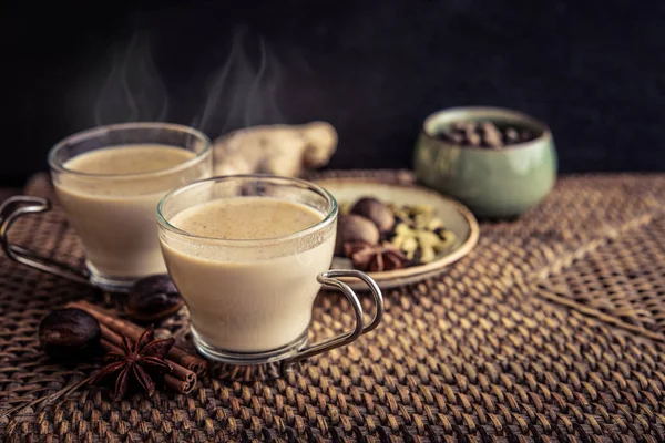 Masala chai çayı — Stok fotoğraf