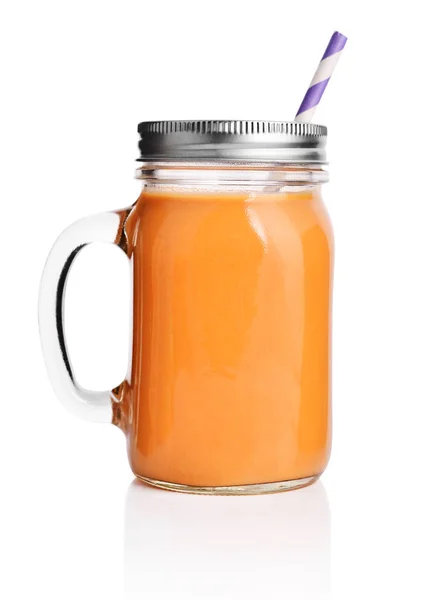 Gesunder Orangen-Smoothie — Stockfoto