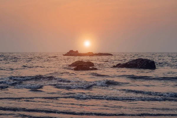 Puesta de sol en Goa — Foto de Stock