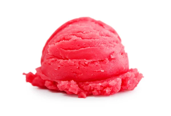 Scoop es krim merah — Stok Foto