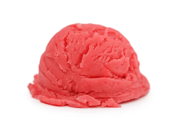 Scoop of red  ice cream — Stock Photo, Image