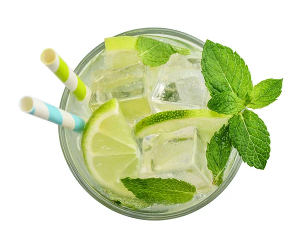 Glass of Mojito cocktail — Stock Photo, Image