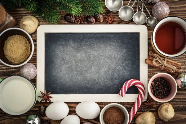 Ingredienser för äggtoddy — Stockfoto