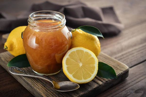 Citronová marmeláda v jar — Stock fotografie