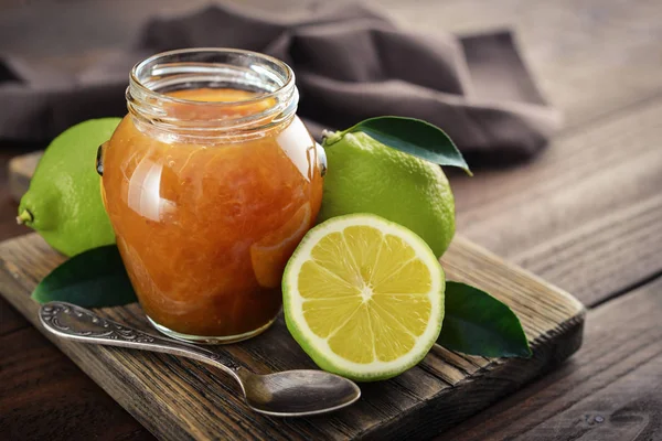 Bergamot orange  jam — Stock Photo, Image