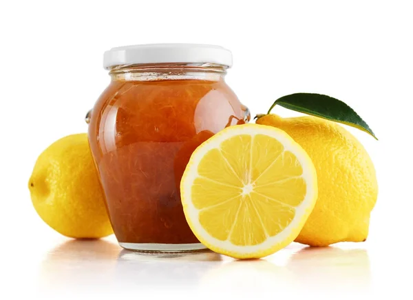 Tarro de mermelada de limón —  Fotos de Stock