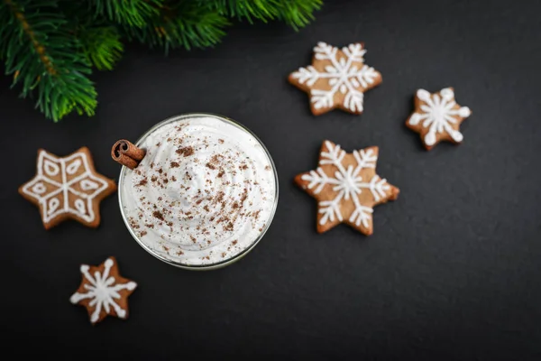 Christmas drink äggtoddy — Stockfoto