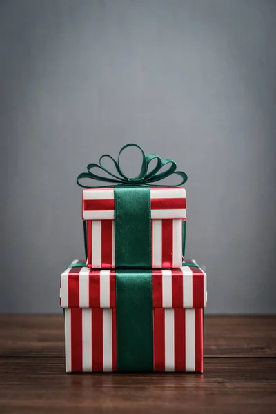 Stack of gift boxes — Stock Photo, Image