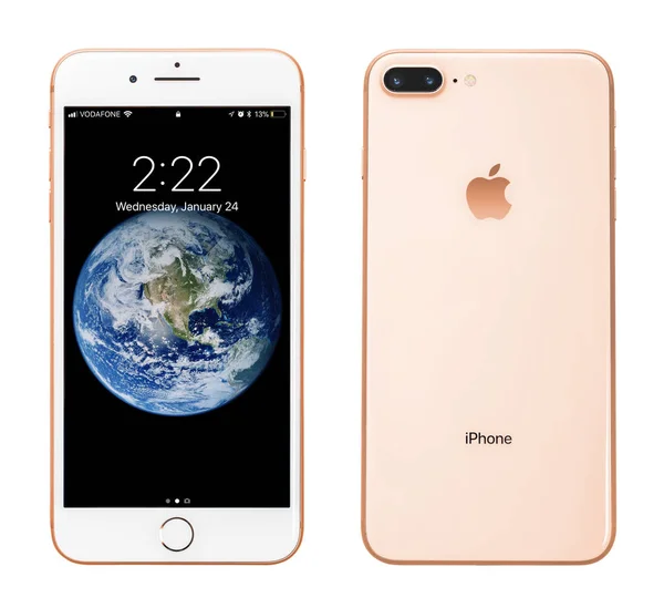 Apple iPhone 8 Plus Plata —  Fotos de Stock