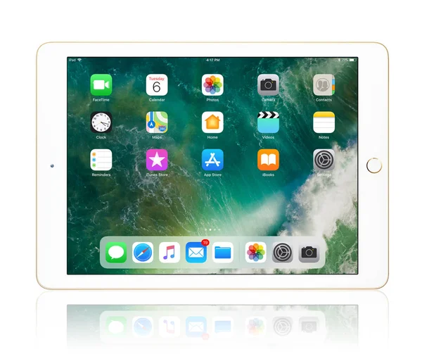 Apple ipad altın — Stok fotoğraf