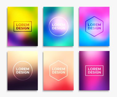 Broşür el ilanı düzenleri A4 boyutunda. Vektör afiş