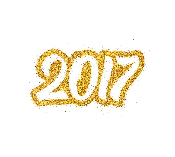 Новий рік 2017 дизайн вітальних листівок — стоковий вектор