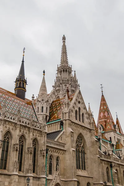 Iglesia Matthias en Budapest, Hungría — Foto de Stock